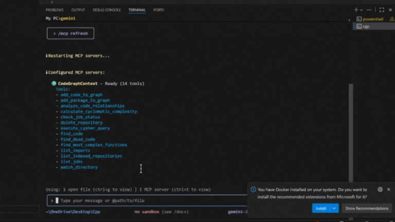CodeGraphContext Indexing 过程