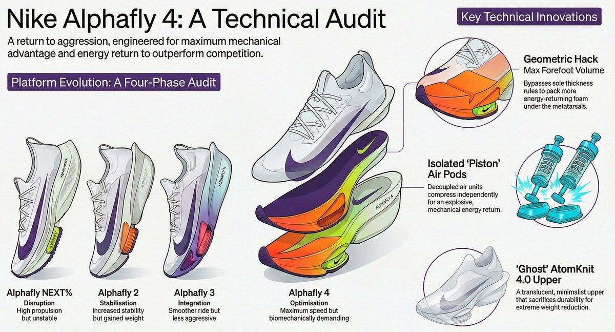 Nike Alphafly 4 技术分解