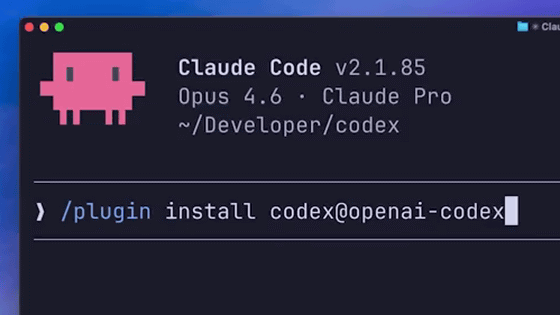 Codex 插件在 Claude Code 中的运行界面