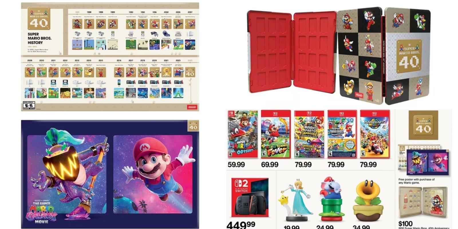Super Mario Bros. 40 周年纪念周边
